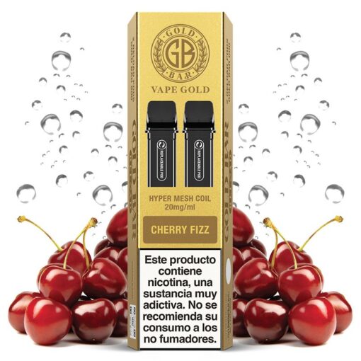 Gold Bar - Pod Cherry Fizz 2ml (Pack 2)