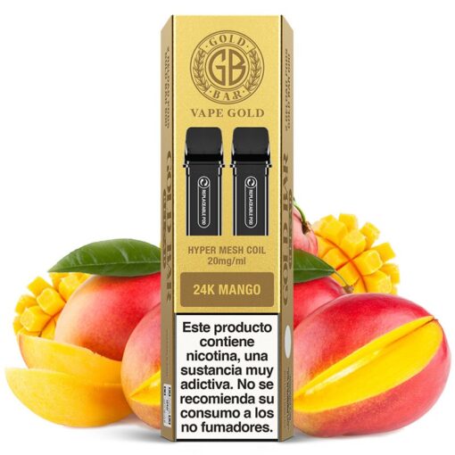 Gold Bar - Pod Mango 2ml (Pack 2)