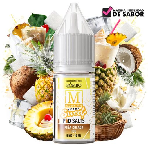 Magnum Vape Extra Sweet Pod Salts - Piña Colada Ice 10ml