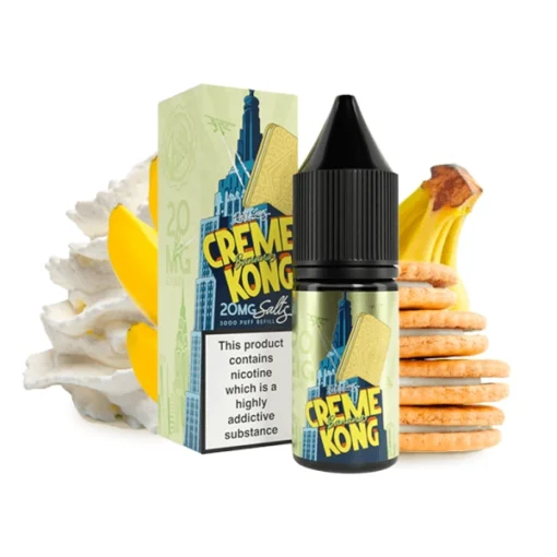 sales creme kong salts banana 10ml