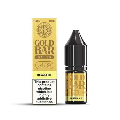 sales gold bar 10ml nic salts Banana Ice