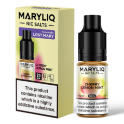 maryliq nic salts - cherry lemon mint