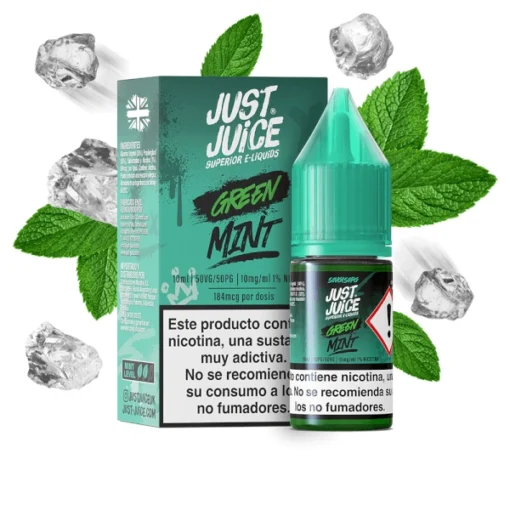 sales just juice mint range green mint 10ml