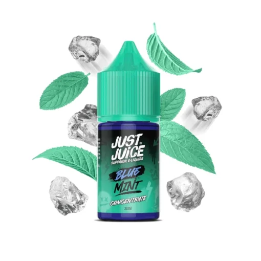 shortfill just juice mint range blue mint 30ml