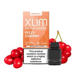 Fizzy Cherry 20mg (Pack 3) - Oxva Xlim Cartucho Precargado