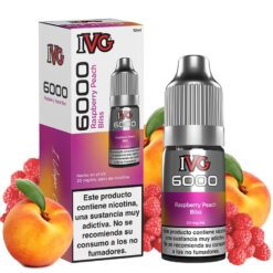 IVG 6000 - Raspberry Peach Bliss 10ml