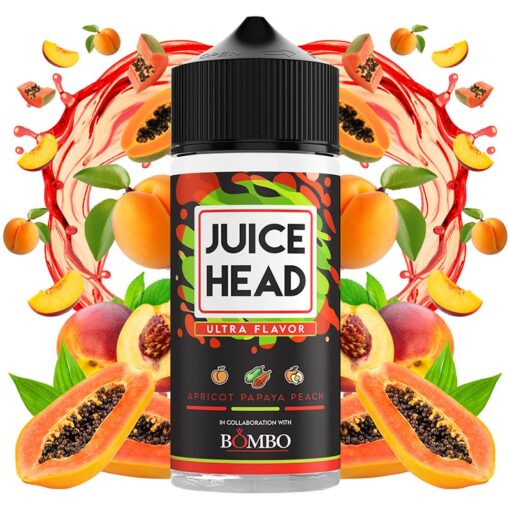 Juice Head & Bombo - Apricot Papaya 100ml