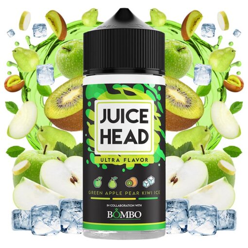 Juice Head & Bombo - Green Apple Pear Kiwi Ice 100ml