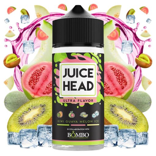 Juice Head & Bombo - Kiwi Guava Melon Ice 100ml