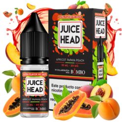 Juice Head Nic Salts & Bombo - Apricot Papaya 10ml