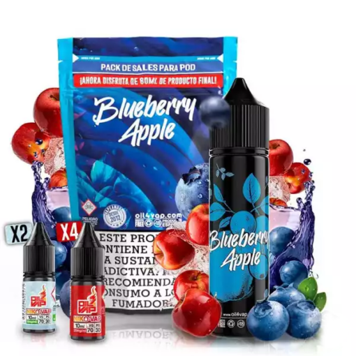 pack blueberry apple oil4vap salts