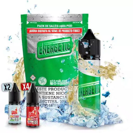 pack energetic pack oil4vap salts