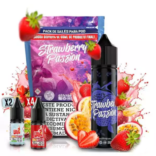 pack strawberry passion pack oil4vap salts