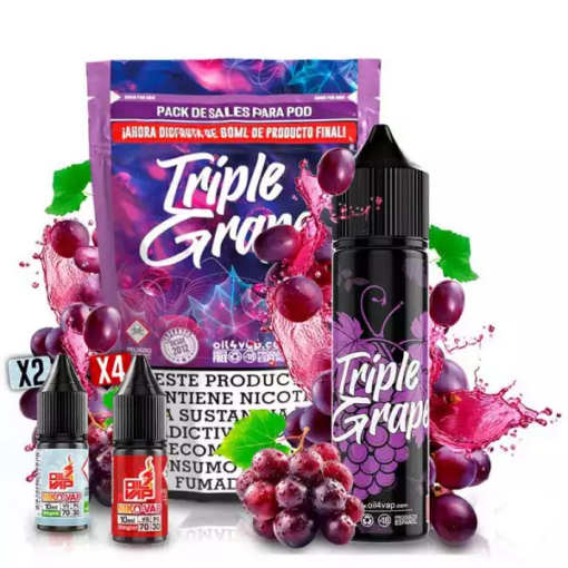 pack triple grape oil4vap salts