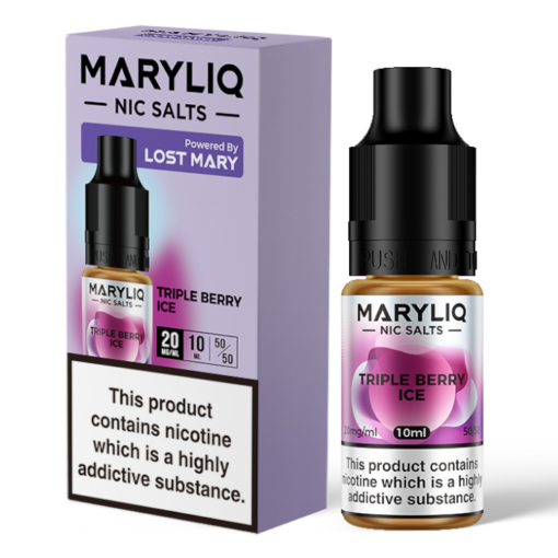 sales maryliq nic salts - triple berry ice