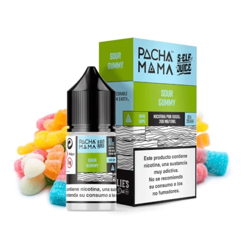 sales pachamama self juice salts sour gummy 10ml