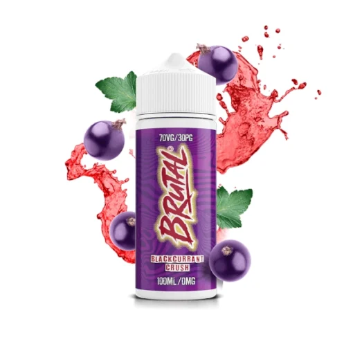 Blackcurrant Crush 100ml - Brutal Drinks By Just Juice