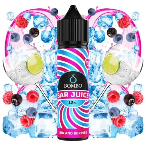 Bombo Bar Juice - Aroma Gin & Berries Ice 12ml (Longfill)