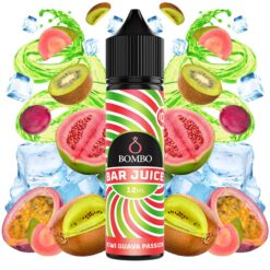 Bombo Bar Juice - Aroma Kiwi Guava Passion Ice 12ml (Longfill)