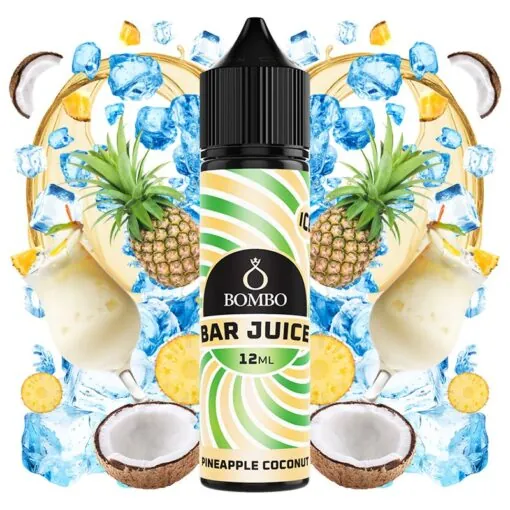 Bombo Bar Juice - Aroma Pineapple Coconut Ice 12ml (Longfill)