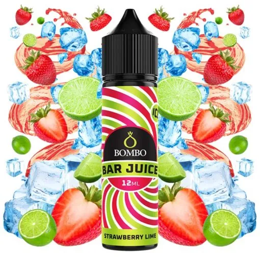 Bombo Bar Juice - Aroma Strawberry Lime Ice 12ml (Longfill)