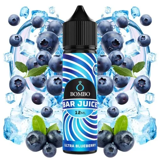 Bombo Bar Juice - Aroma Ultra Blueberry Ice 12ml (Longfill)