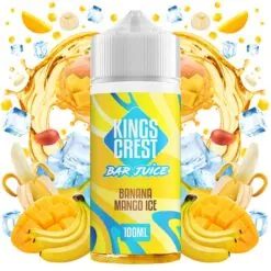 Kings Crest Bar Juice - Banana Mango Ice 100ml