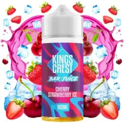 Kings Crest Bar Juice - Cherry Strawberry Ice 100ml