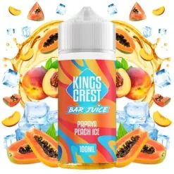 Kings Crest Bar Juice - Papaya Peach Ice 100ml