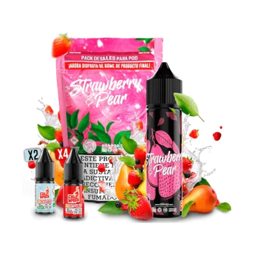 Strawberry and Pear - Oil4vap Salts Pack