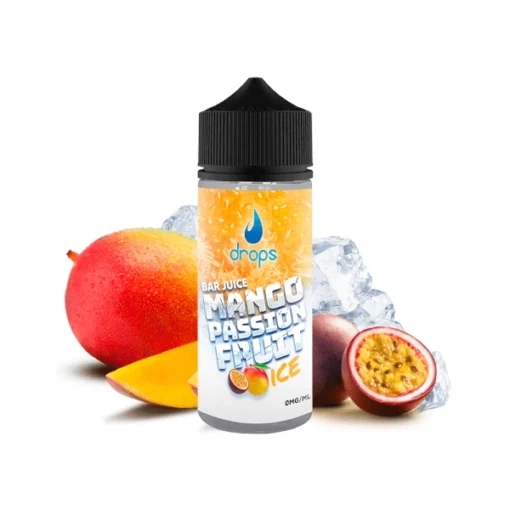 Mango Passion Fruit Ice Aroma 60ml - Drops Bar Juice