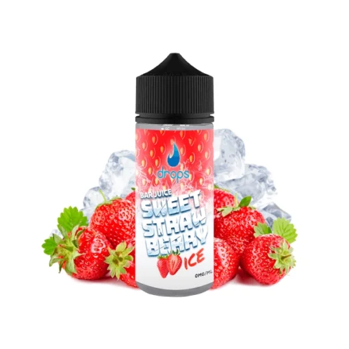 Sweet Strawberry Ice Aroma 60ml - Drops Bar Juice