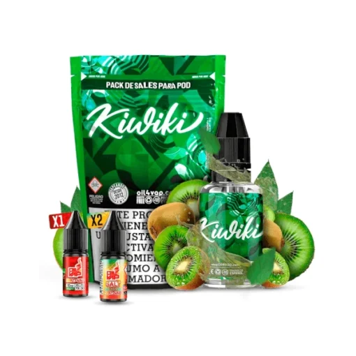 Kiwiki Salts Pack 30ml - Oil4vap