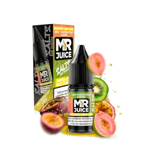 Mr Juice Salts Kiwi Passion Fruit Guava 10ml - Oil4vap