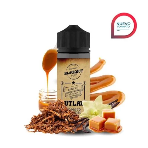 Tobacco Caramel Shot Concentrado Long 24ml - Blackout Outlaw