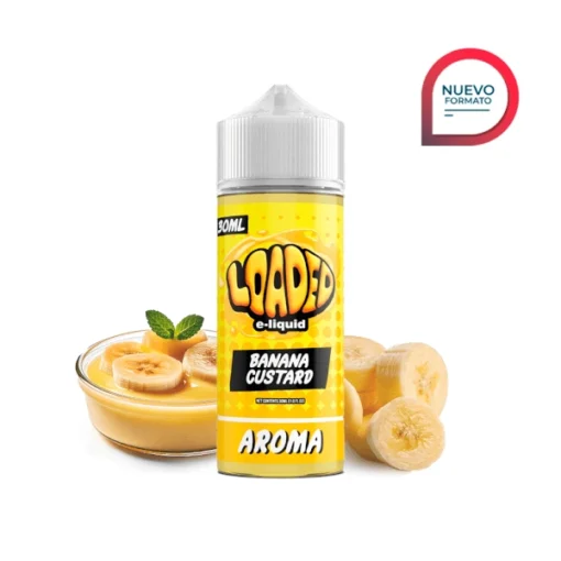 Banana Puding Custard Aroma Long 30ml - Loaded