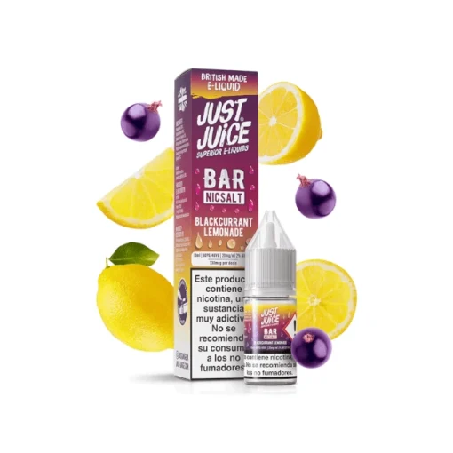 Blackcurrant Lemonade 10ml - Just Juice Bar Salts