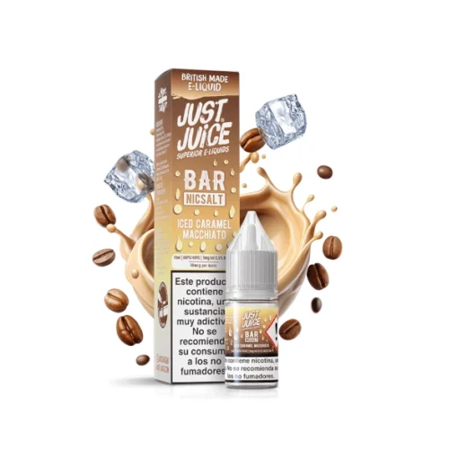 Iced Caramel Macchiato 10ml - Just Juice Bar Salts