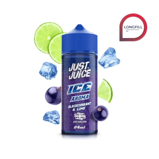 Ice Blackcurrant Lime Longfill 24ml - Just Juice